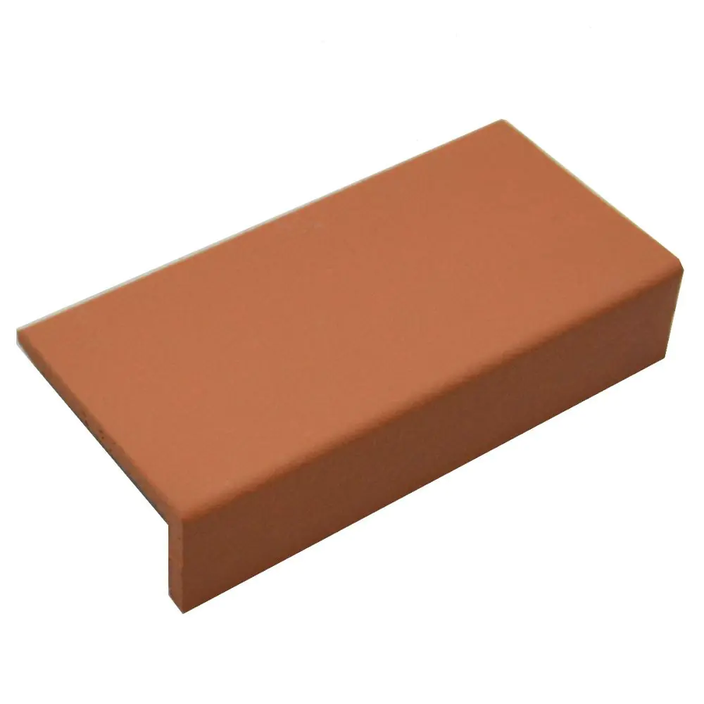 Treppenauftritt Schenkel ABC Klinker 4822 1821 Natural malta rot 11,5x24 cm I.Sorte