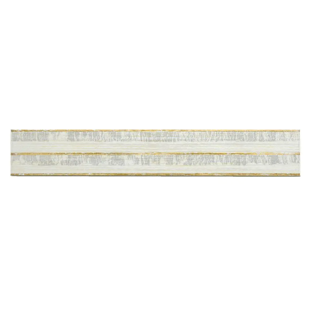 Bordüre Villeroy & Boch 1766 ZW63 Venida grau gold 5x30 cm I.Sorte Bordüre Villeroy & Boch 1766 ZW63 Venida grau gold 5x30 cm I.Sorte