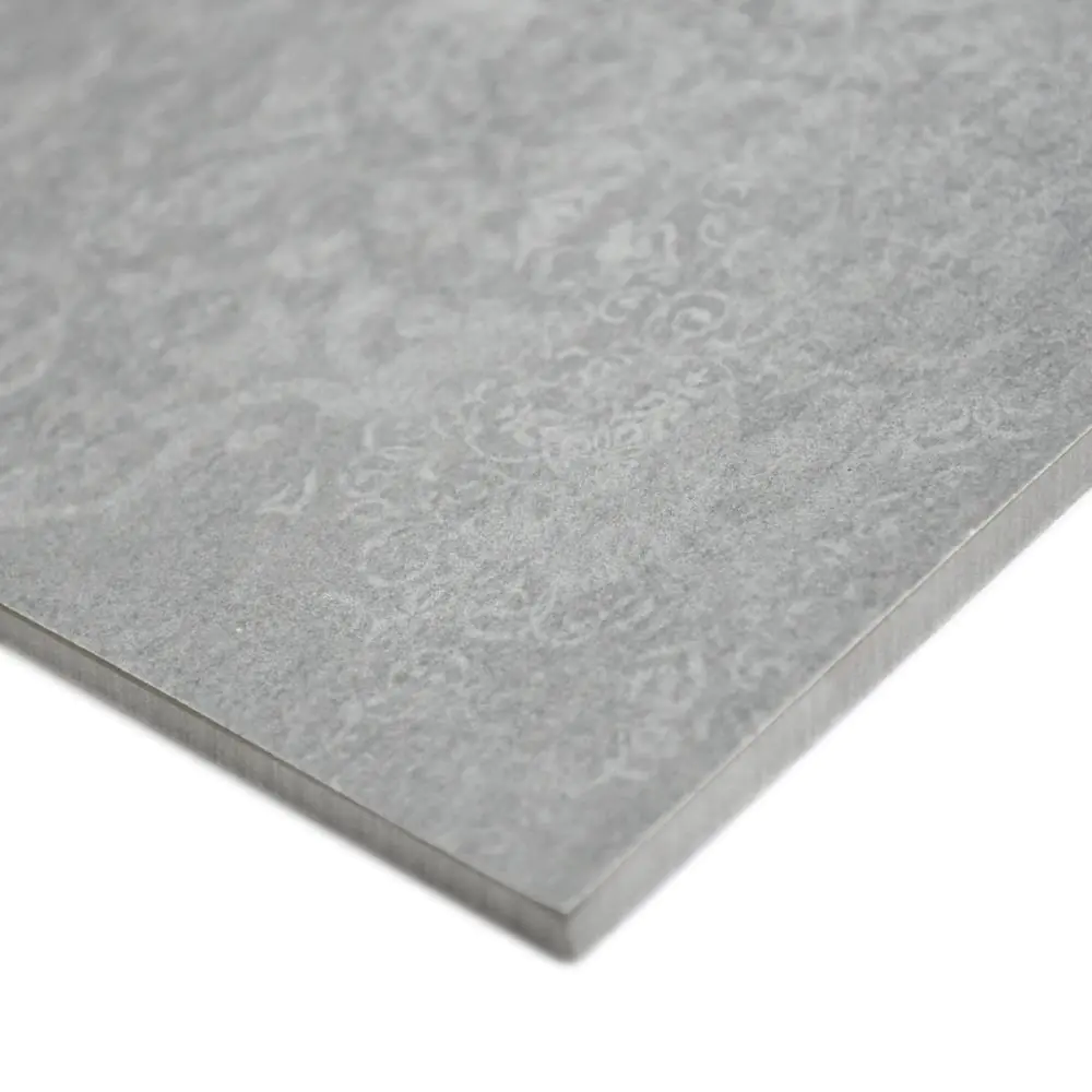 Bodenfliese Dekor Century Ceramica 136856 Reaction oxygen damask grau 60x120 cm I.Sorte