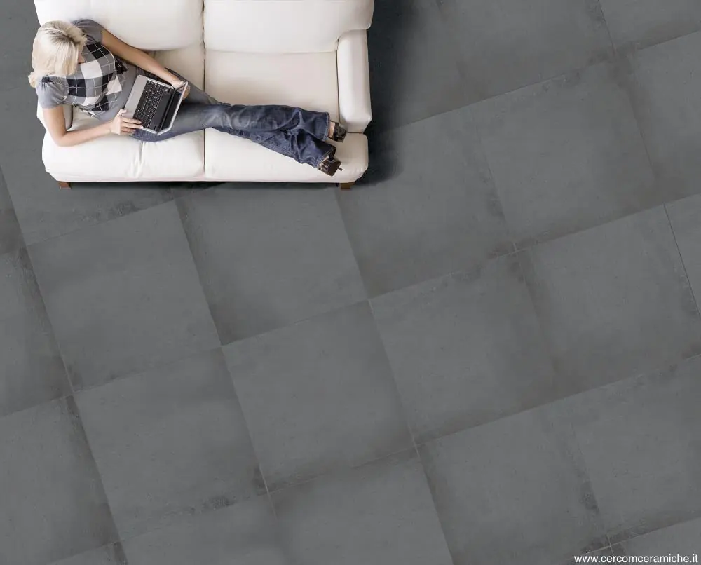 Bodenfliese Cercom Ceramiche 10478541 Gravity dark anthrazit 60x120 cm I.Sorte Bodenfliese Cercom Ceramiche 10478541 Gravity dark anthrazit 60x120 cm I.Sorte