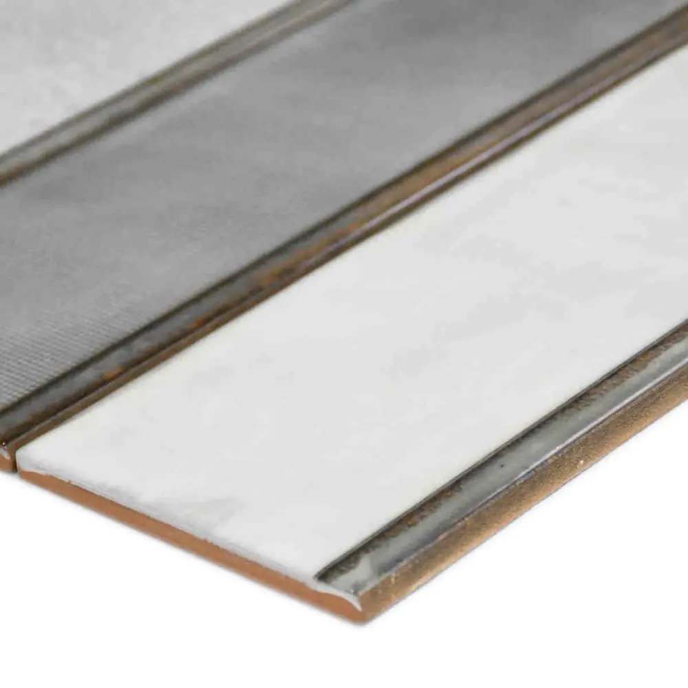 Iris Ceramica 754925 Wandfliese Diesel Industrial steel glas mehrfarbig 10x30 cm I.Sorte
