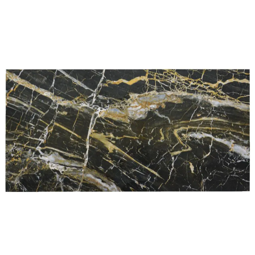 Bodenfliese Cifre Golden black pulido schwarz gold 60x120 cm I.Sorte Bodenfliese Cifre Golden black pulido schwarz gold 60x120 cm I.Sorte