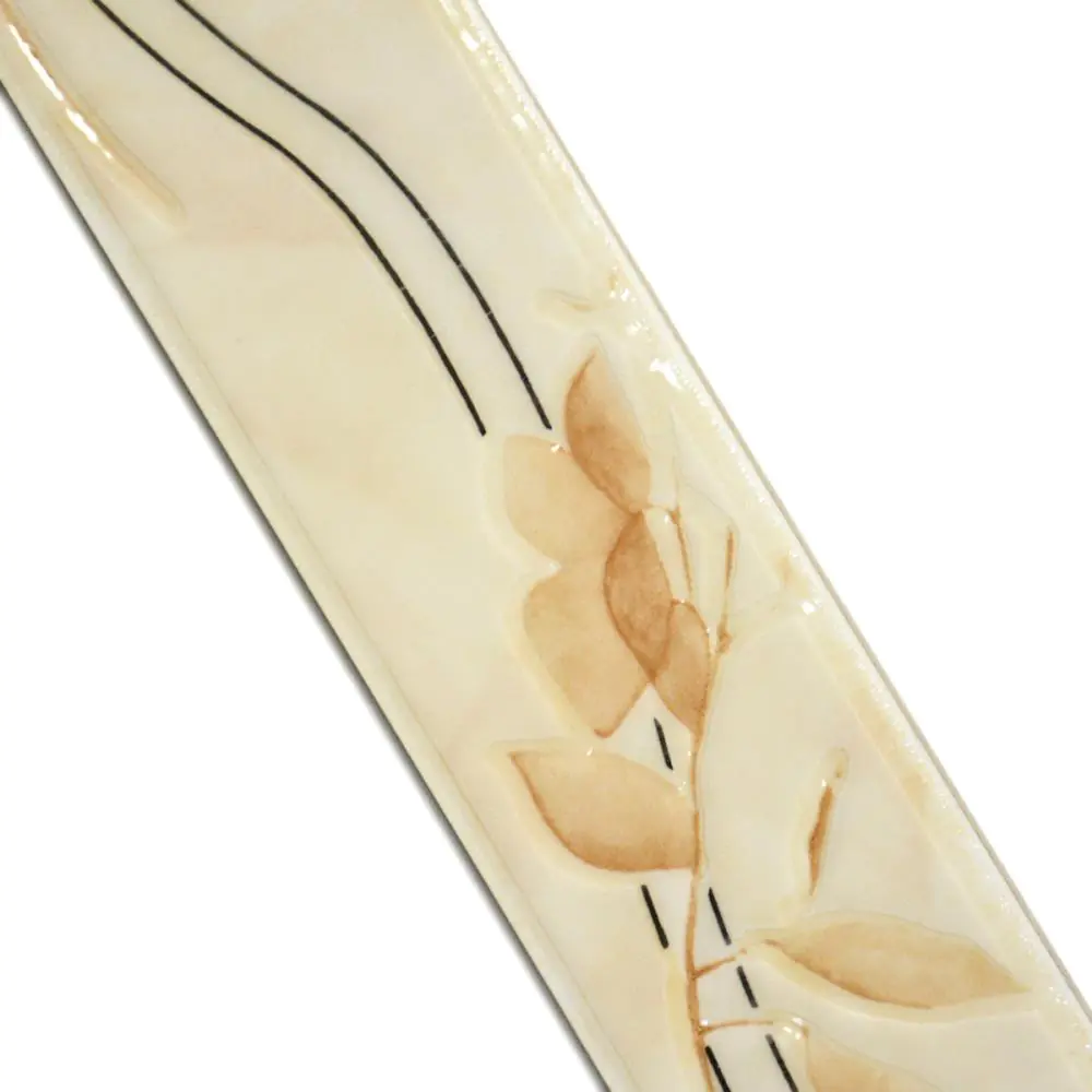 Bordüre Grohn Nr.96 Minerva beige Blume 6,5x25 cm Bordüre Grohn Nr.96 Minerva beige Blume 6,5x25 cm