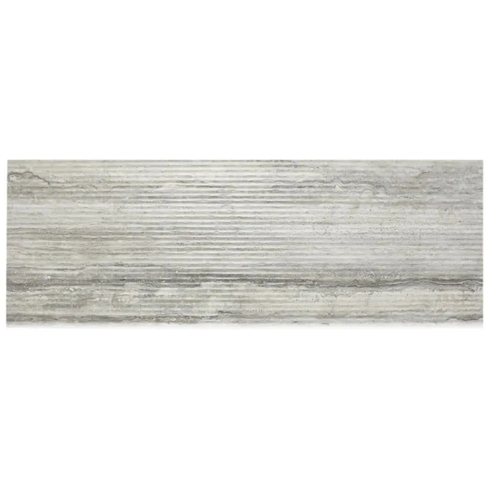 Wandfliese Dekor Villeroy & Boch 1461 TR61 Tuscan Traces grey grau 40x120 cm I.Sorte