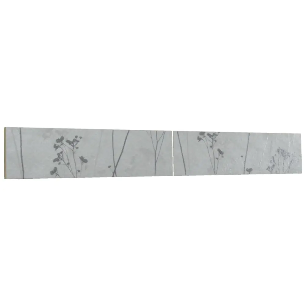 Bordüre Agrob Buchtal Nr.200 239177 Cava 2er Set silber metallic 6,5x25 cm I.Sorte Bordüre Agrob Buchtal Nr.200 239177 Cava 2er Set silber metallic 6,5x25 cm I.Sorte