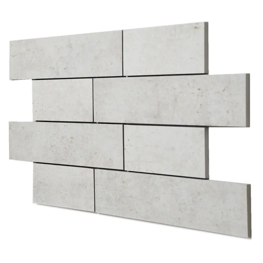 Mosaik Engers DOU 2444 Double Impact industrieweiß braun grau weiß 33x50 cm I.Sorte