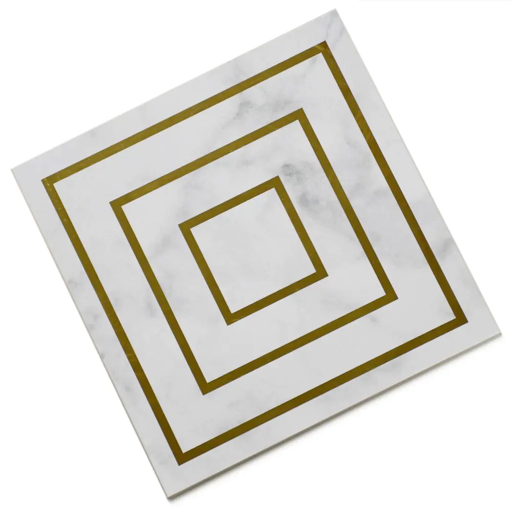 Wandfliese Dekor Villeroy & Boch 1222 MK0J Victorian white gold weiß 20x20 cm I.Sorte