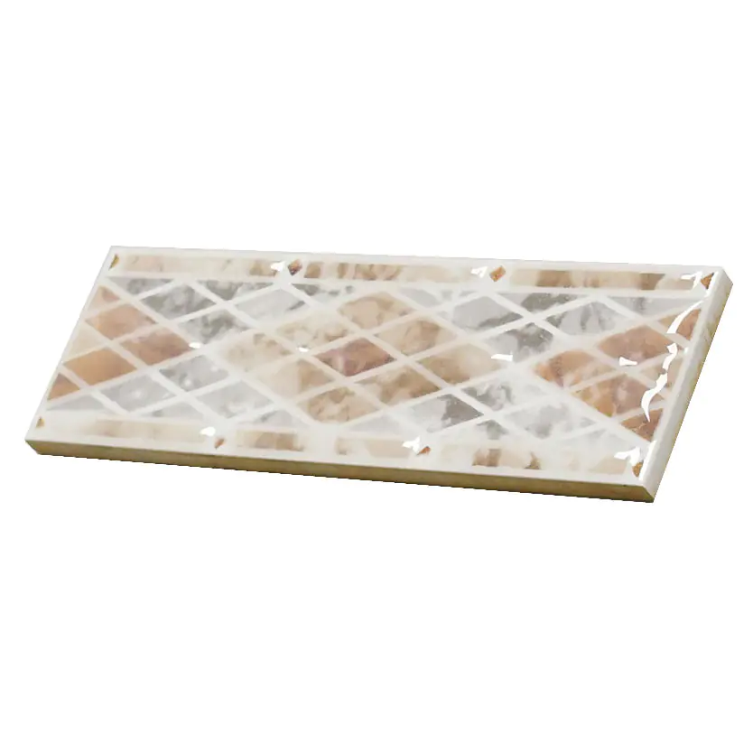 Bordüre Villeroy & Boch Nr.836 mehrfarbig 6,5x20 cm I.Sorte