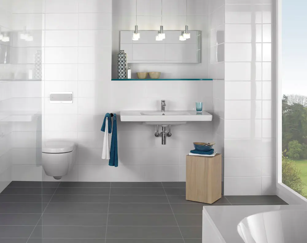 Wandfliese Villeroy & Boch 1106 TW02 Unit Two weiß 15x15 cm I.Sorte