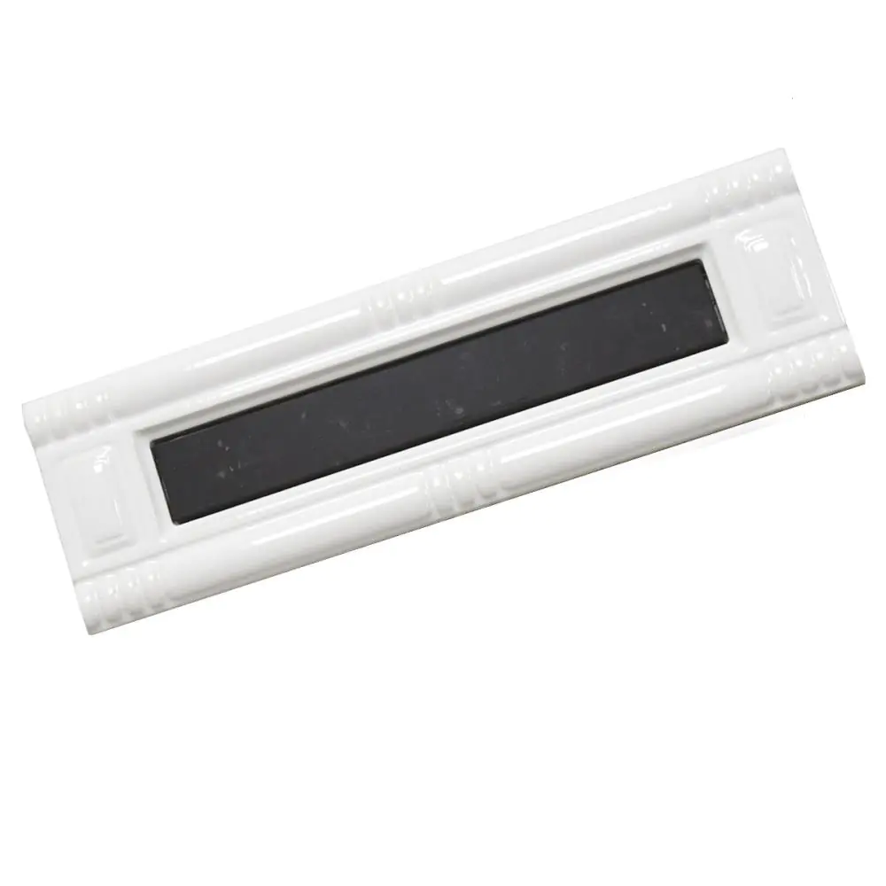Bordüre Villeroy & Boch Nr.955 1584 FL11 White Classic weiß schwarz 10x33 cm I.Sorte
