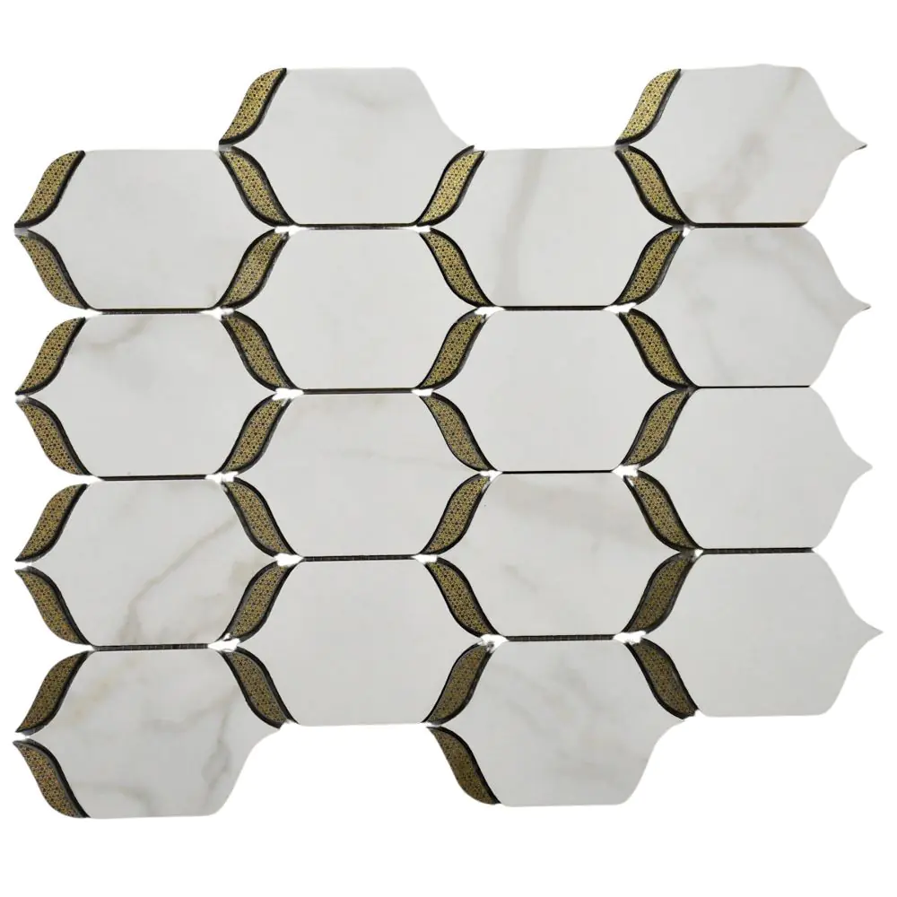 Wandfliese Dekor Villeroy & Boch 2045 ZN1P Nocturne white weiß 20x25 cm I.Sorte