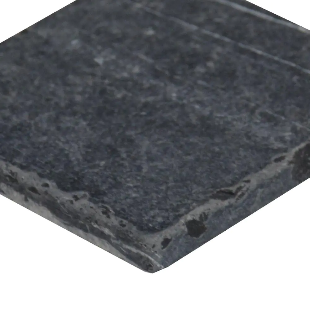 Bodenfliese Marmor Made in Italy NDM030A-0 nero schwarz getrommelt 10x10 cm Bodenfliese Marmor Made in Italy NDM030A-0 nero schwarz getrommelt 10x10 cm