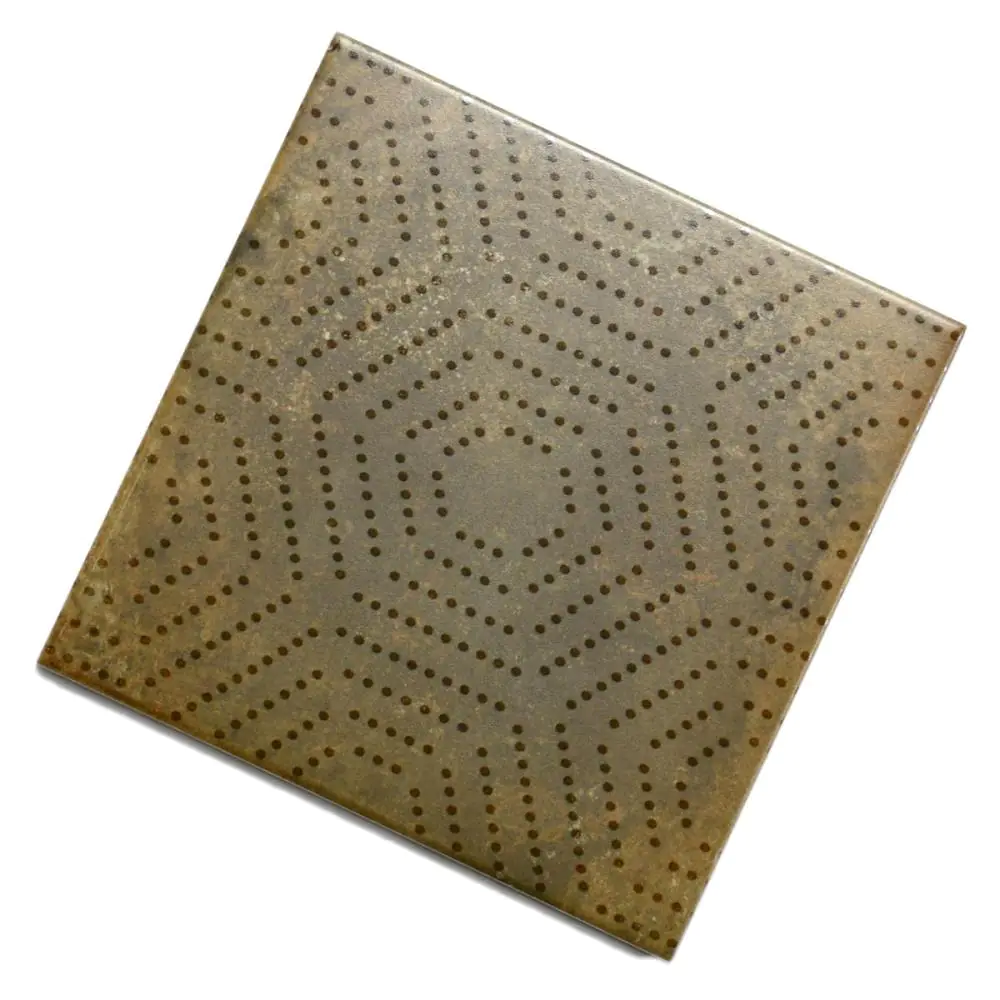 Bodenfliese Dekor Cifre Industrial copper braun 20x20 cm I.Sorte Bodenfliese Dekor Cifre Industrial copper braun 20x20 cm I.Sorte