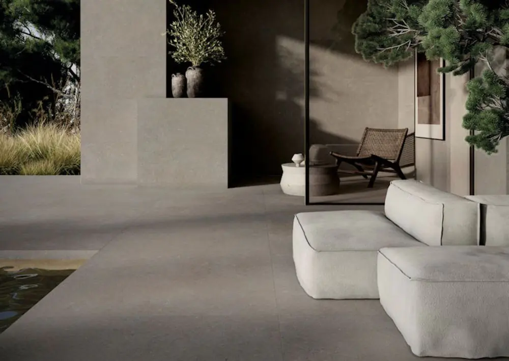 Wandfliese Cifre Rift greige mate 60x120 cm I.Sorte