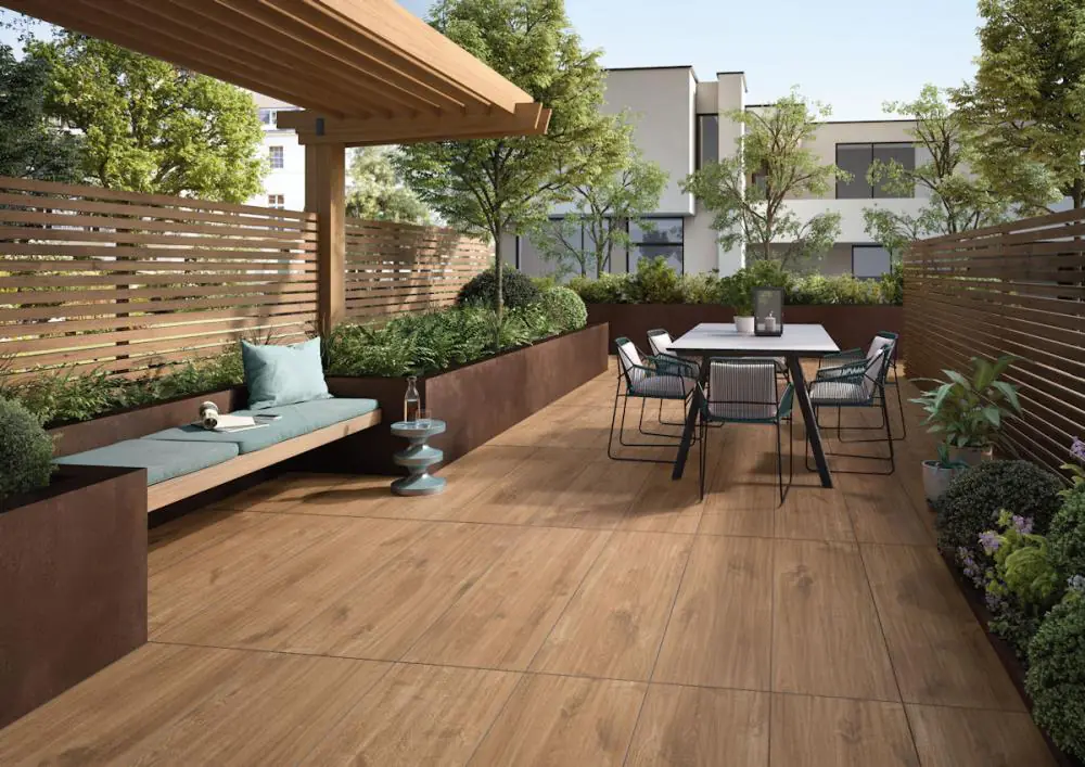 Terrassenplatte Villeroy & Boch Oak Park brandy Terrassenplatte Villeroy & Boch Oak Park brandy