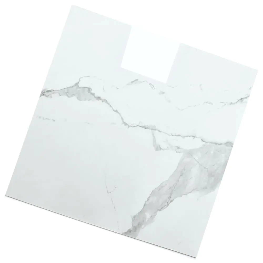 Bodenfliese Cifre Statuario pulido weiß grau 120x120 cm I.Sorte Bodenfliese Cifre Statuario pulido weiß grau 120x120 cm I.Sorte