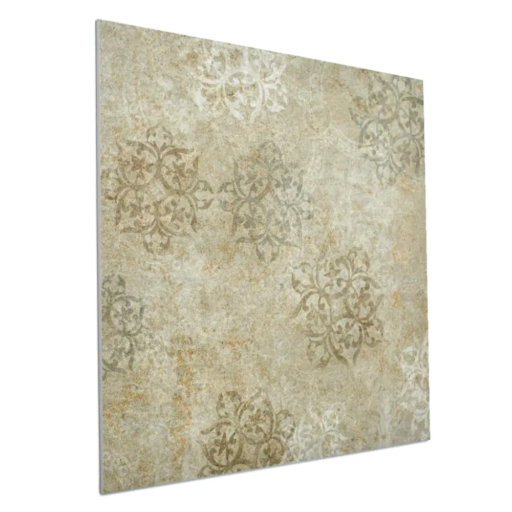 Bodenfliese Dekor Villeroy & Boch 2632 BR85 Pier 45 rusty grey braun grau 60x60 cm I.Sorte