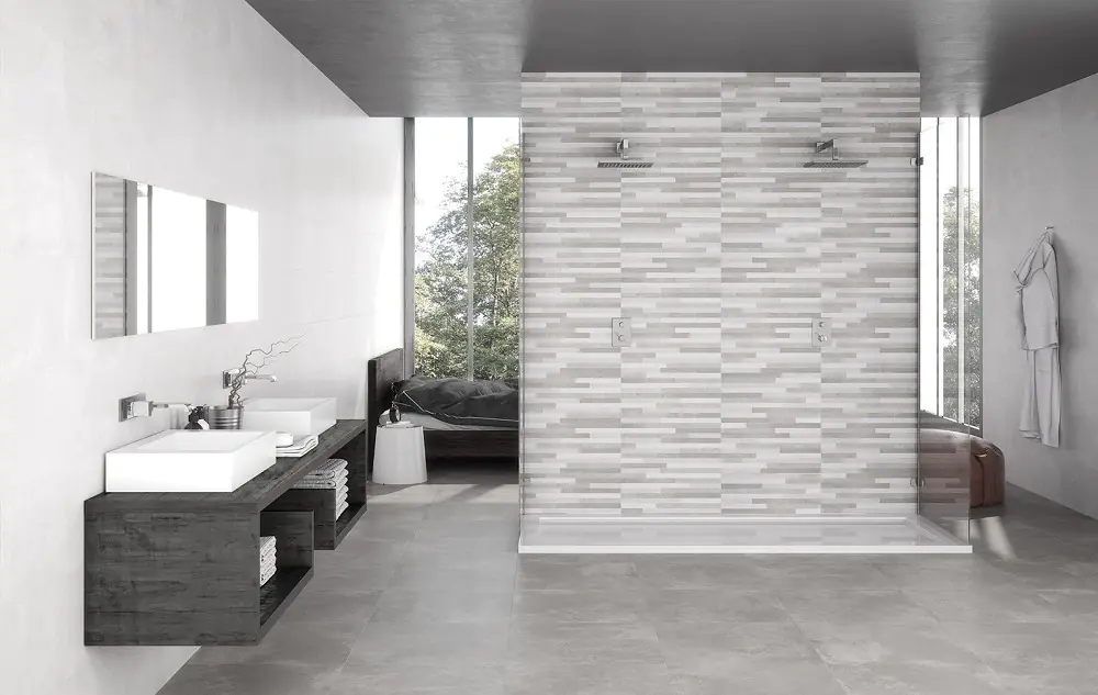 Wandfliese Cifre Nexus glaciar weiß grau 30x60 cm I.Sorte Wandfliese Cifre Nexus glaciar weiß grau 30x60 cm I.Sorte