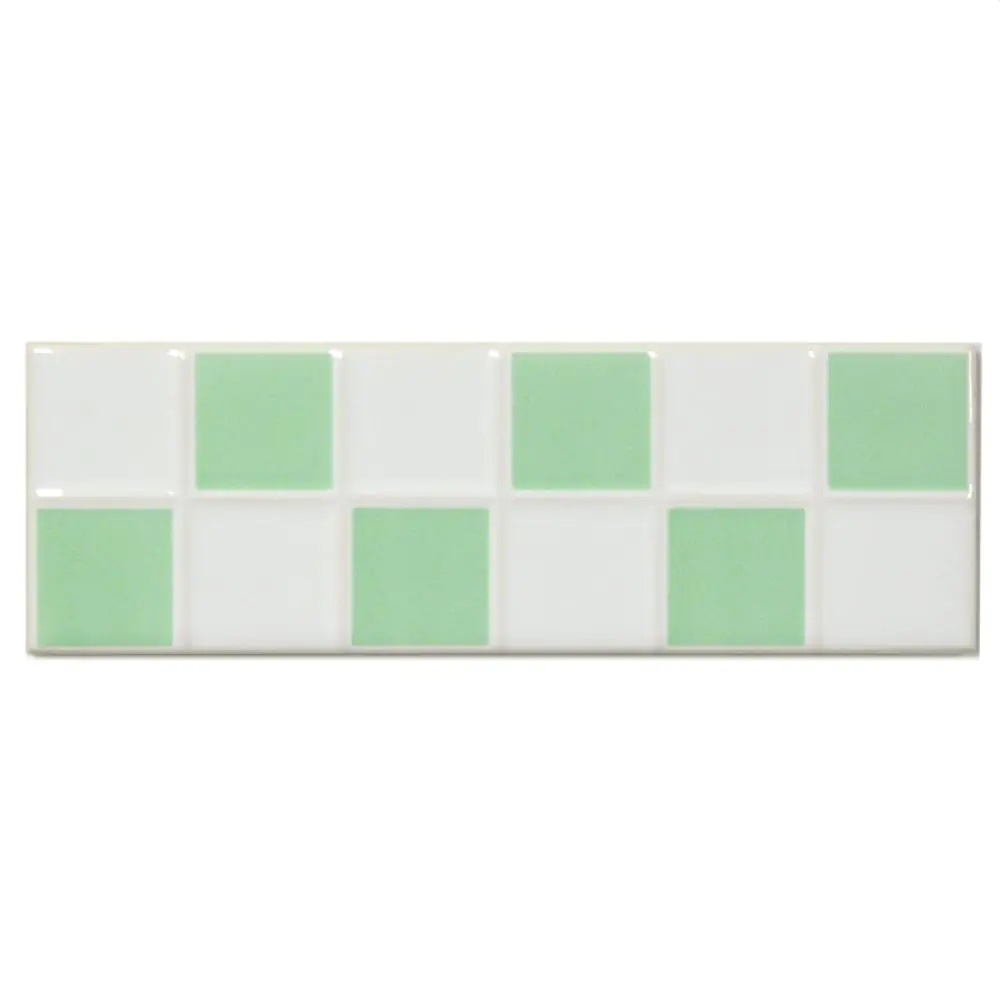 Bordüre Villeroy & Boch 1475 CS20 Creative System jadegrün weiß 6,5x20 cm I.Sorte Bordüre Villeroy & Boch 1475 CS20 Creative System jadegrün weiß 6,5x20 cm I.Sorte