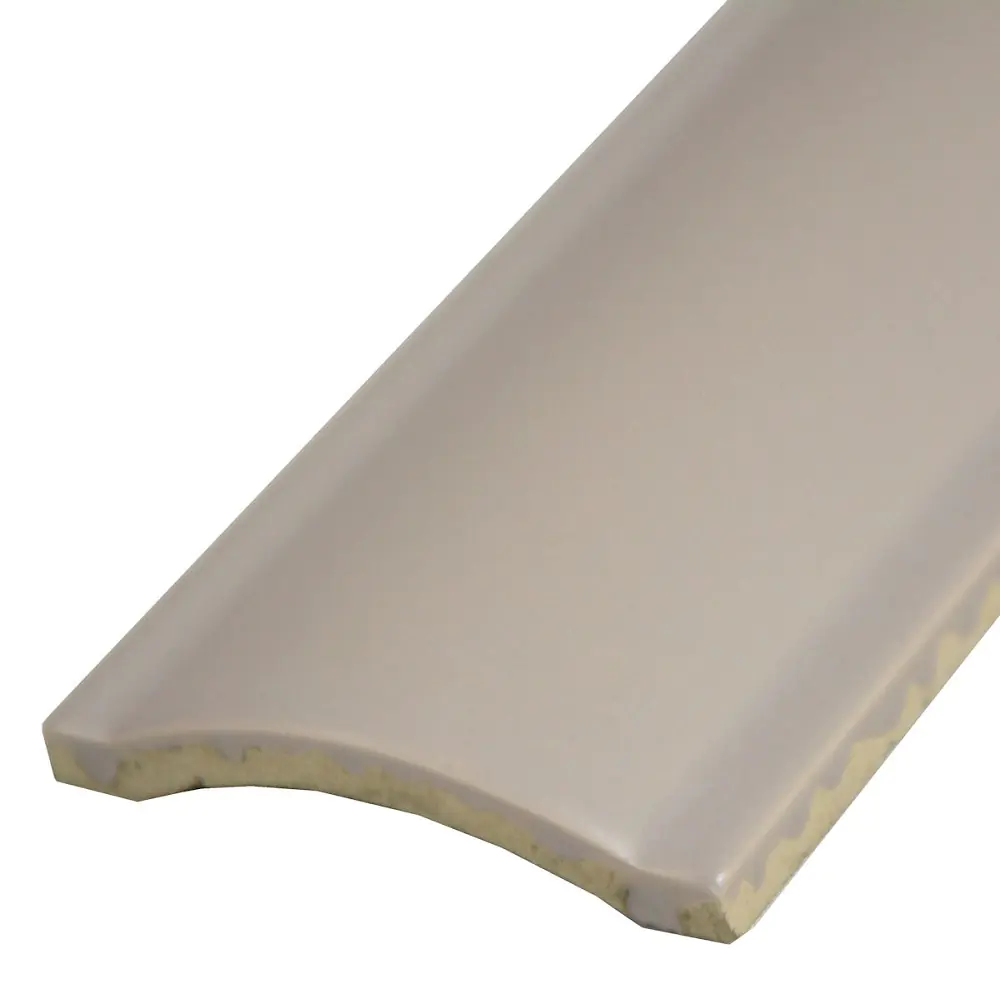 Bordüre Villeroy & Boch 1458 S52 flieder gewölbt 6x20 cm I.Sorte