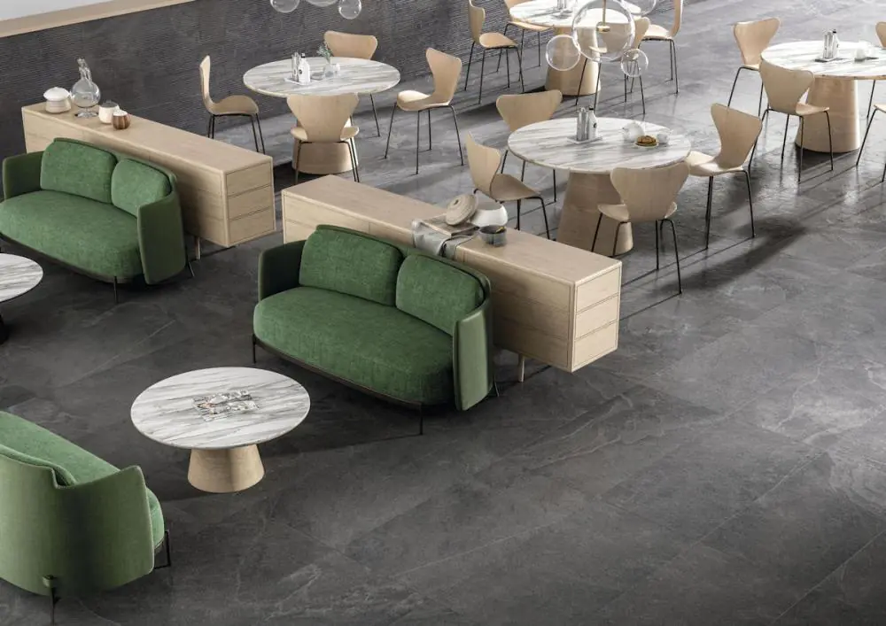 Bodenfliese Cifre Overland N-Plus antracite anthrazit 60x120 cm I.Sorte Bodenfliese Cifre Overland N-Plus antracite anthrazit 60x120 cm I.Sorte