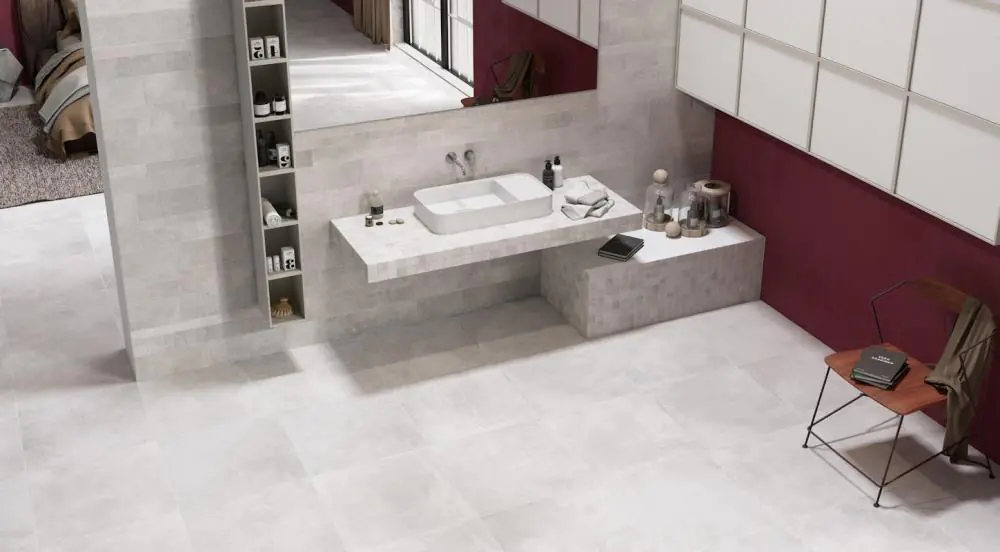 Bodenfliese Rondine J89000 Volcano white grau weiß 100x100 cm I.Sorte Bodenfliese Rondine J89000 Volcano white grau weiß 100x100 cm I.Sorte