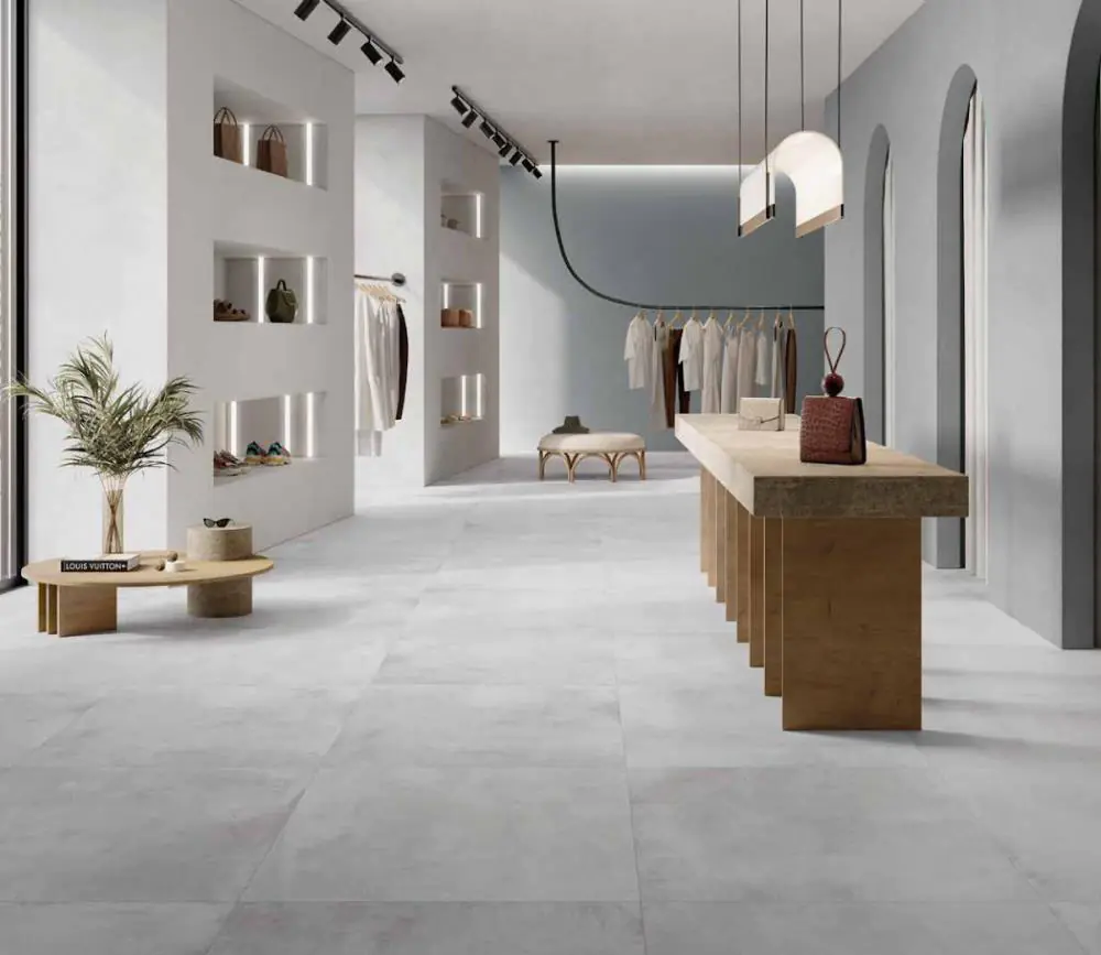 Terrassenplatte Rondine J91888 Volcano ice hellgrau 80x80 cm I.Sorte Terrassenplatte Rondine J91888 Volcano ice hellgrau 80x80 cm I.Sorte