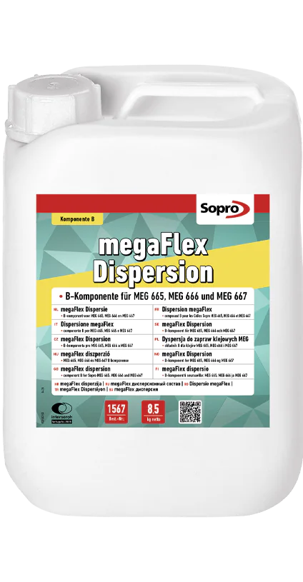 Sopro 67108 megaFlex Dispersion 8,5 kg Komp. B - MEG 1567