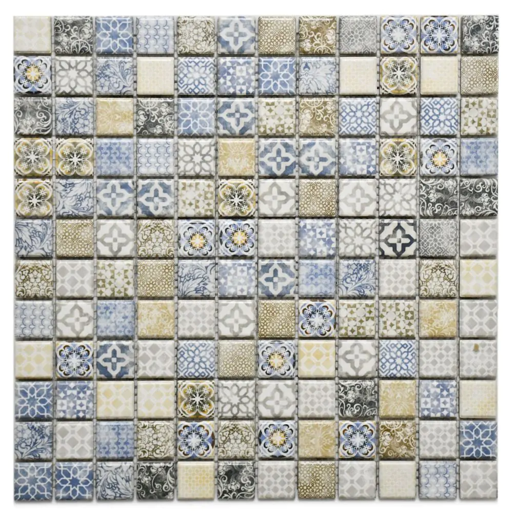 Mosaik Agrob Buchtal 42400H Pattern Vola mehrfarbig 30x30 cm I.Sorte