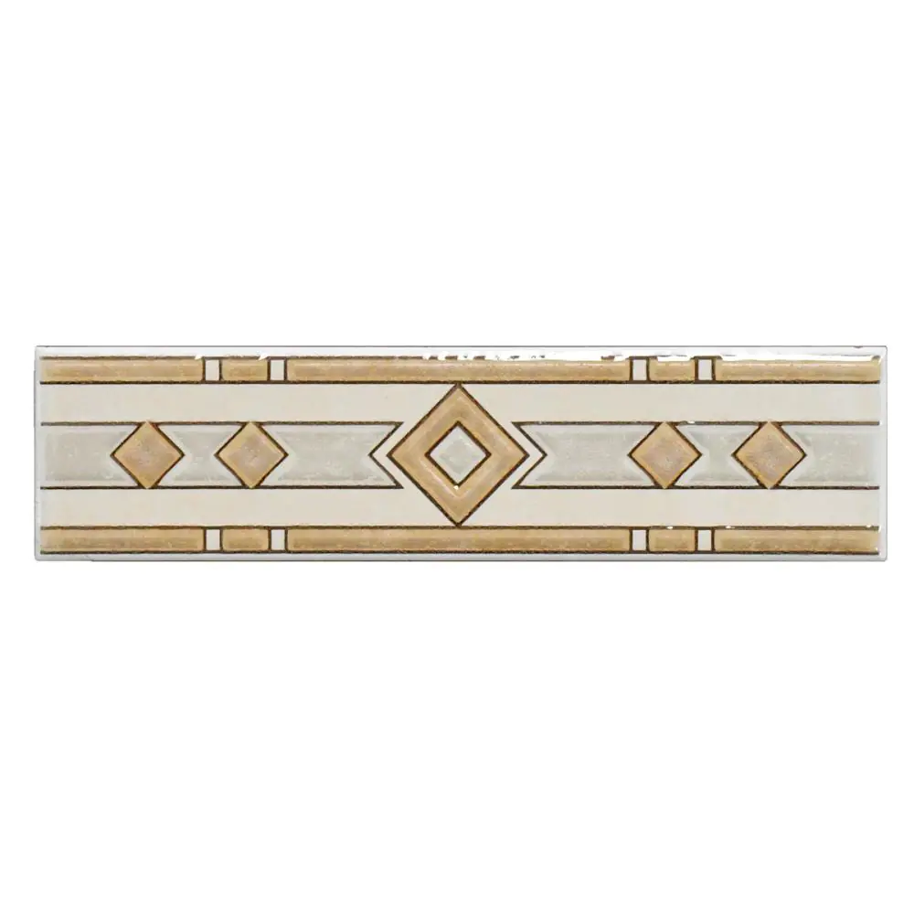 Bordüre HPH Placke Nr.613 Rubi-B beige creme weiß 5x20 cm