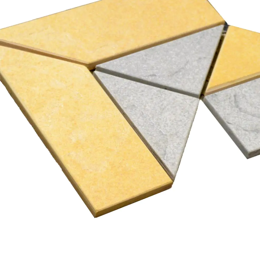 Bordürenecke Villeroy & Boch 2196 8343 Indian Stone grau ocker 15x15 cm Bordürenecke Villeroy & Boch 2196 8343 Indian Stone grau ocker 15x15 cm