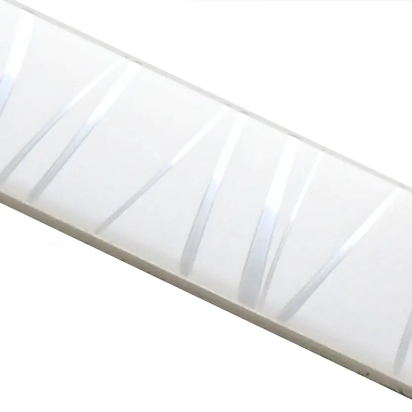 Bordüre Villeroy & Boch Nr.777 1874 WB06 White Energy weiß silber 5x22 cm