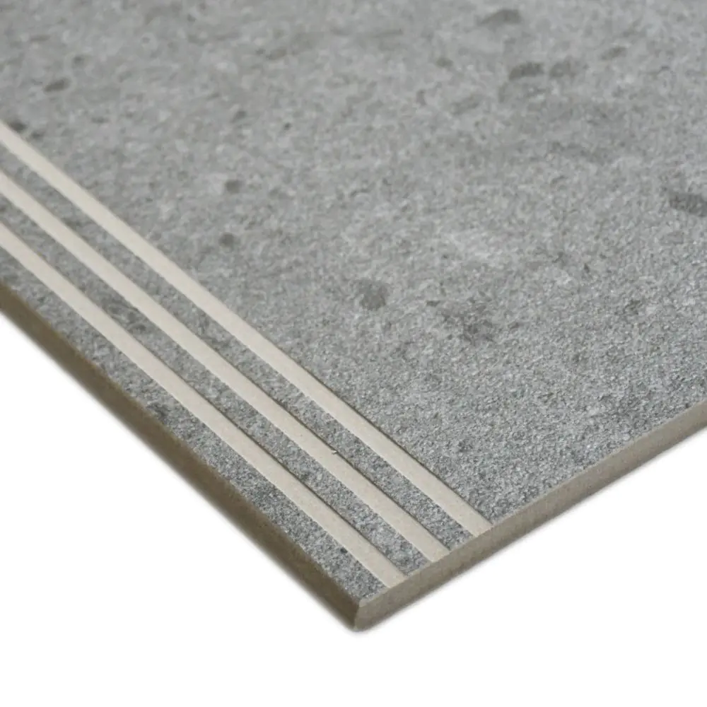 Treppenauftritt Villeroy & Boch 2732 SB90 Aberdeen slate grey dunkelgrau 30x120 cm I.Sorte