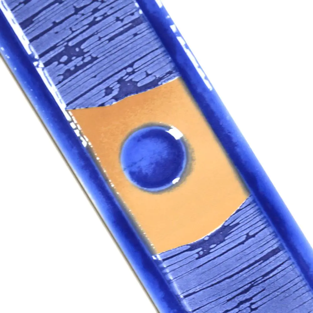 Bordüre Nr.186 blau braun 6,5x25 cm I.Sorte