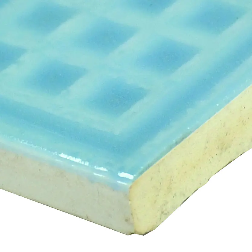 Mosaik Einleger Villeroy & Boch Nr.837 hellblau 5x5 cm I.Sorte