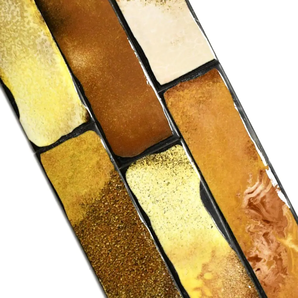 Wandfliese Iris Ceramica 537025 Lava giallo orange mehrfarbig 7,5x30 cm I.Sorte Wandfliese Iris Ceramica 537025 Lava giallo orange mehrfarbig 7,5x30 cm I.Sorte