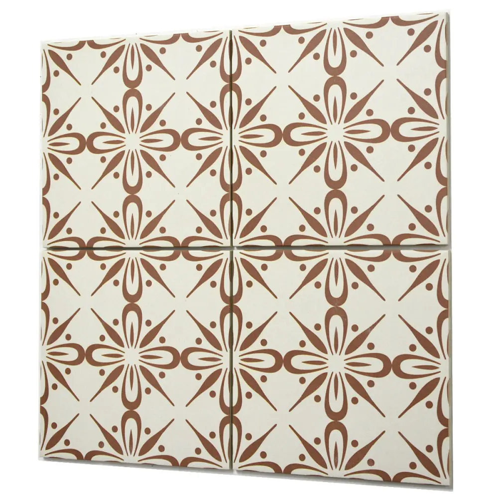 Bodenfliese Dekor Klingenberg 50219 Antique Milano braun 20x20 cm I.Sorte Bodenfliese Dekor Klingenberg 50219 Antique Milano braun 20x20 cm I.Sorte