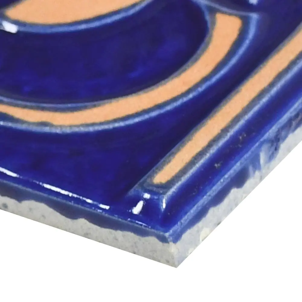 Bordüre Nr.926 blau beige 10x25 cm I.Sorte