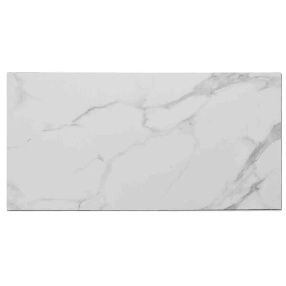 SPC Klick-Vinylboden Lalegno A1686 Mega Tiles White Marble 60x120 cm