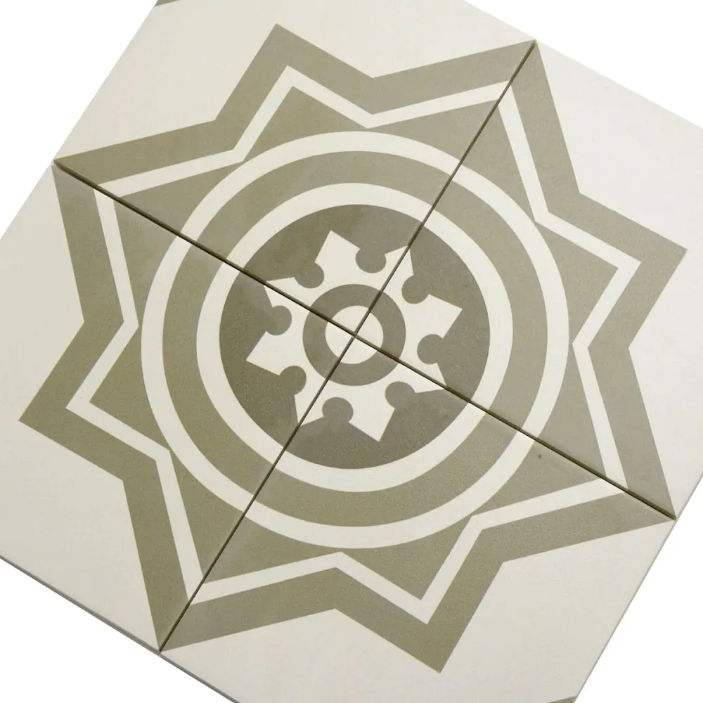 Bodenfliese Dekor Klingenberg 50210 antique pisa 4er Set creme braun 20x20 cm I.Sorte Bodenfliese Dekor Klingenberg 50210 antique pisa 4er Set creme braun 20x20 cm I.Sorte