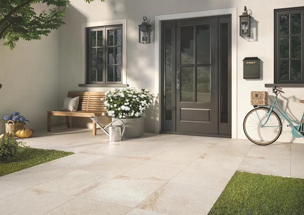 Terrassenplatte Villeroy & Boch 2819 RN20 Tucson Outdoor sunny rock braun creme 80x80 cm II.Sorte