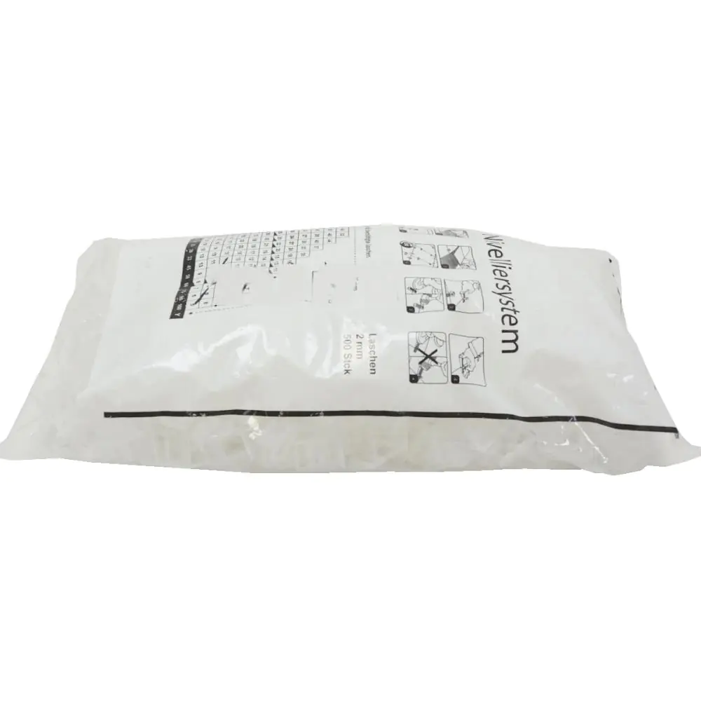 Nivelliersystem Verlegehilfe 2mm Fugenbreite 500 Laschen