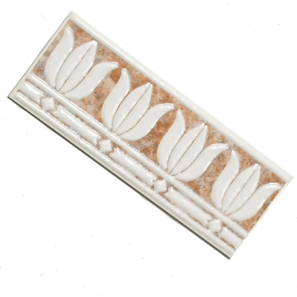 Bordüre Sphinx Nr.902 CF62111 terracotta weiß 7,5x20 cm I.Sorte Bordüre Sphinx Nr.902 CF62111 terracotta weiß 7,5x20 cm I.Sorte