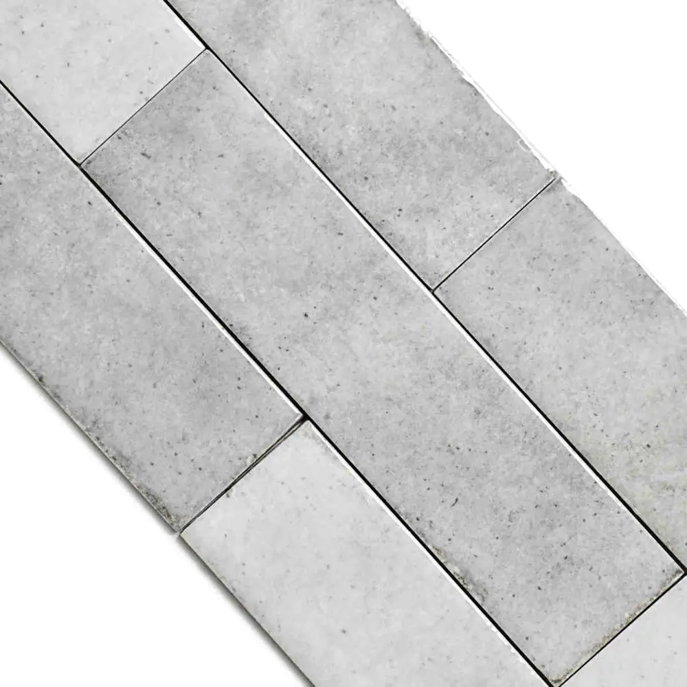 Wandfliese Equipe Ceramicas 26873 Tribeca grey whisper hellgrau 6x24,6 cm I.Sorte