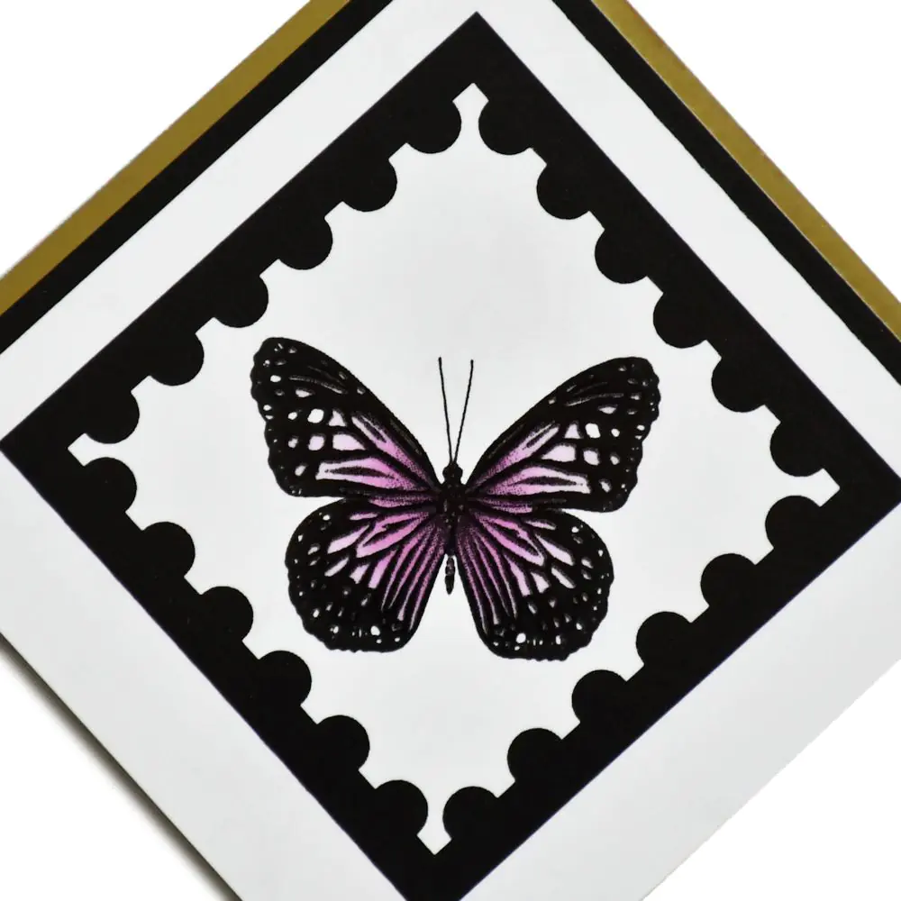 Bordürenecke Villeroy & Boch 1428 MKE1 Victorian gold mehrfarbig 12,5x12,5 cm I.Sorte