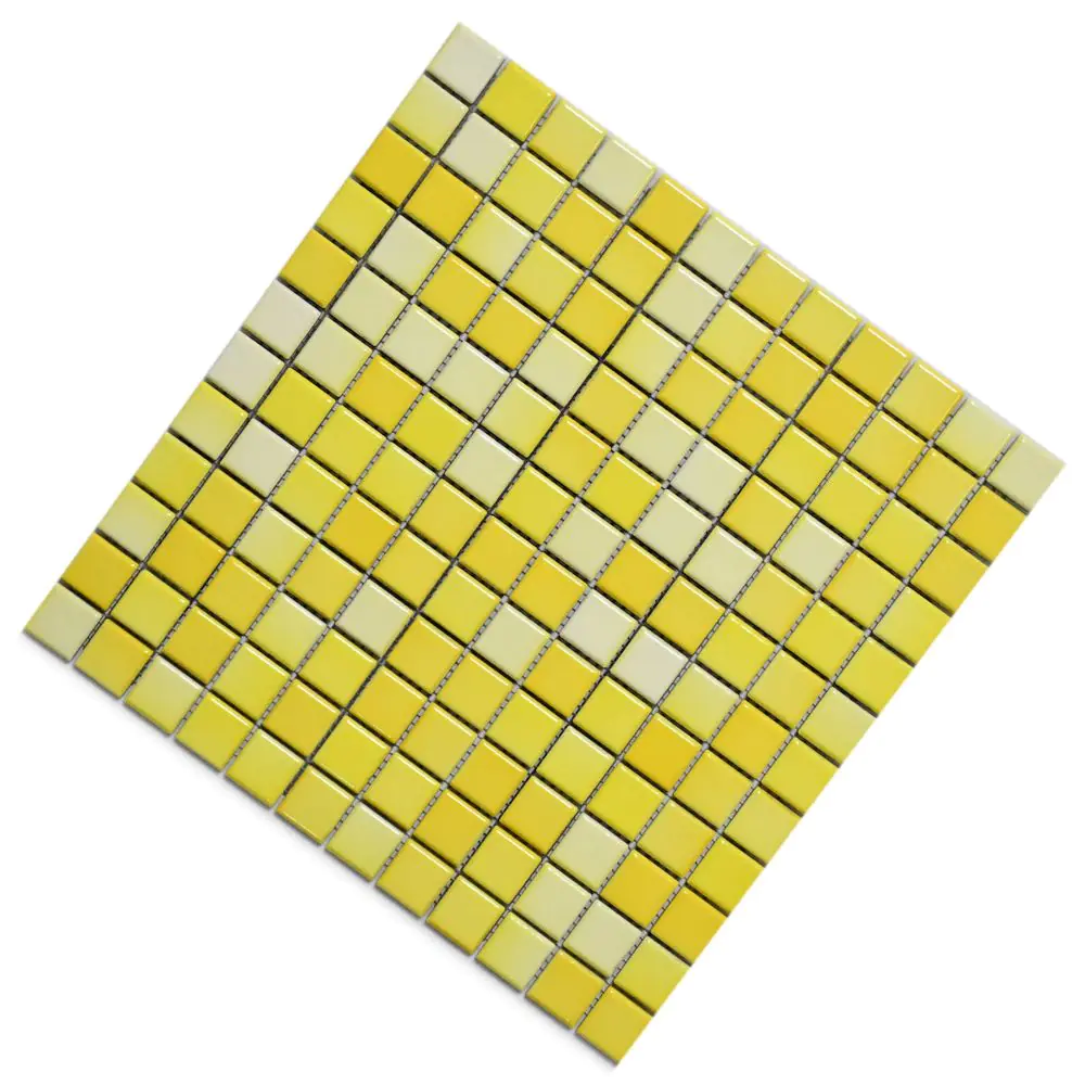 Mosaik Agrob Buchtal 41215H Fresh sunshine yellow-mix gelb 30x30 cm I.Sorte