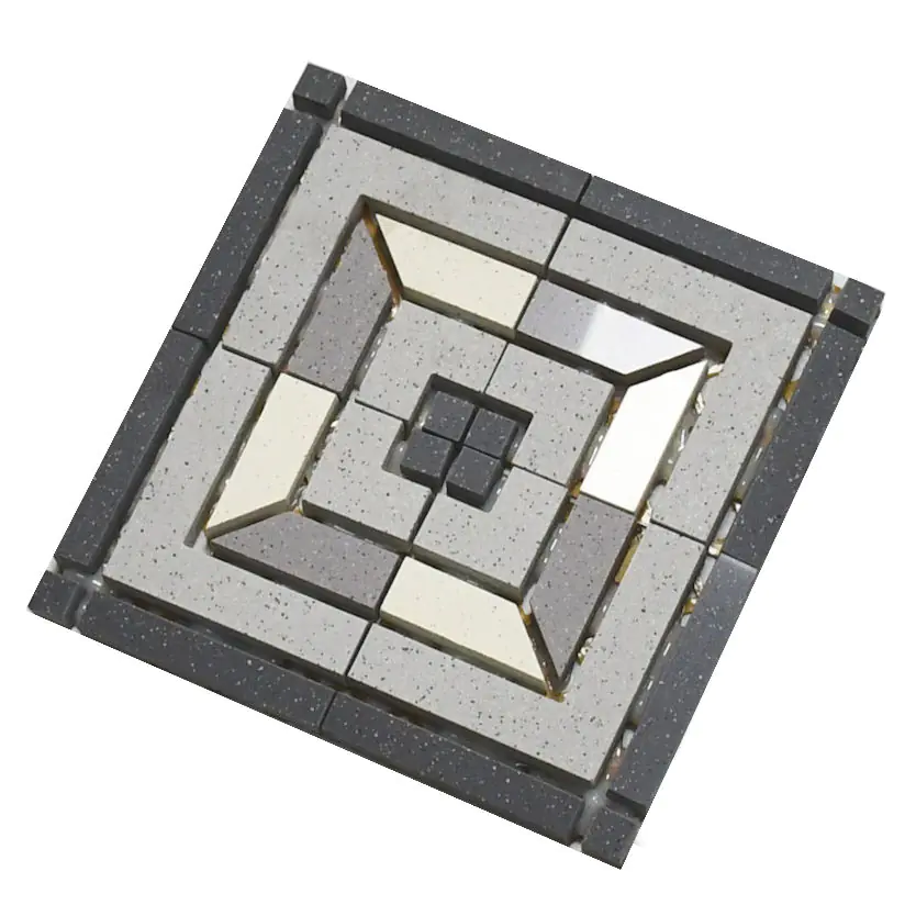 Bordürenecke Villeroy & Boch Nr.774 2481 R925 Granifloor 4er Set mehrfarbig 7,5x7,5 cm I.Sorte Bordürenecke Villeroy & Boch Nr.774 2481 R925 Granifloor 4er Set mehrfarbig 7,5x7,5 cm I.Sorte