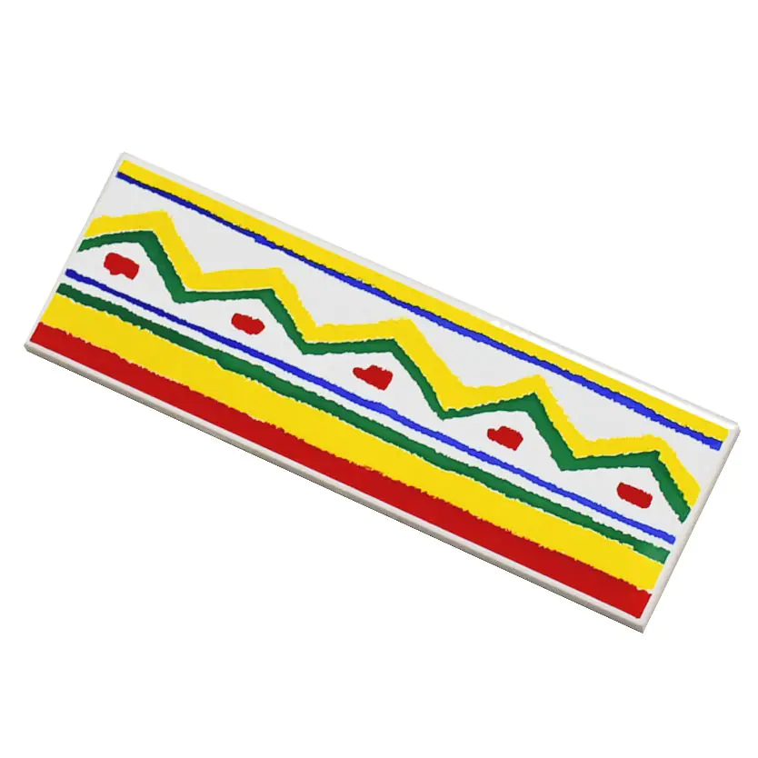 Bordüre Villeroy & Boch Nr.792 1483 R132 Circus mehrfarbig 6,5x20 cm I.Sorte