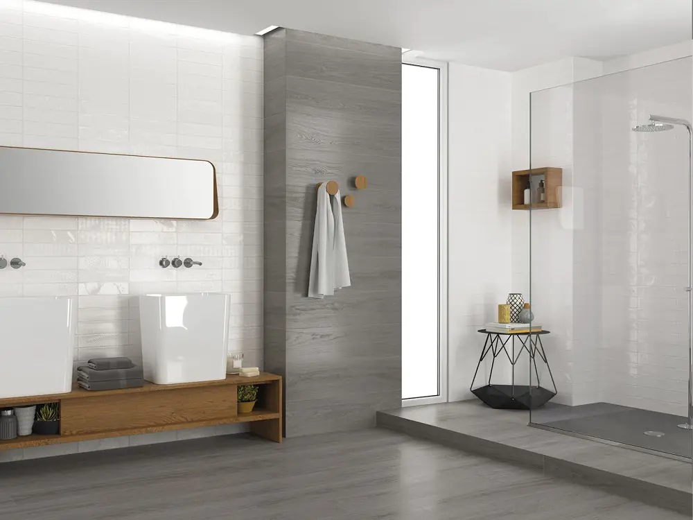 Wandfliese Cifre Opal snow schneeweiß 7,5x30 cm I.Sorte Wandfliese Cifre Opal snow schneeweiß 7,5x30 cm I.Sorte