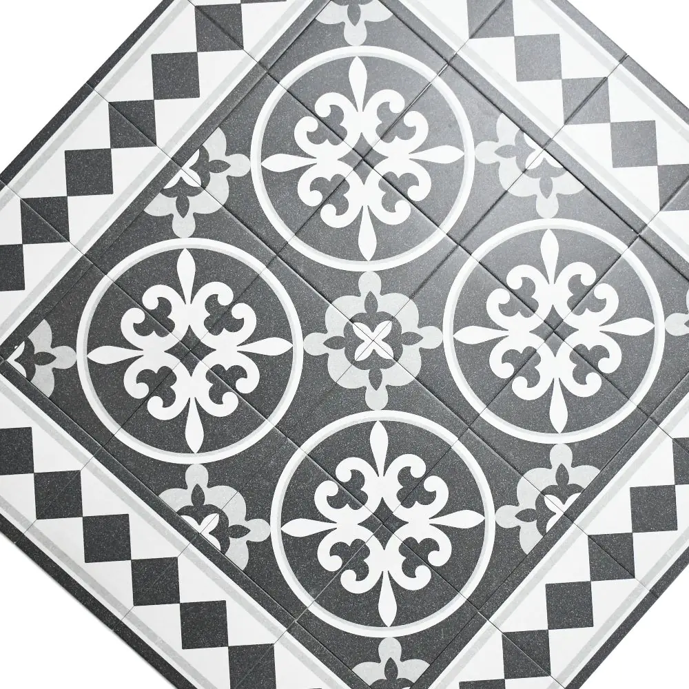 Bodenfliese Dekor Villeroy & Boch 2220 AM9C Alt Mettlach 2.0 mehrfarbig 20x20 cm I.Sorte